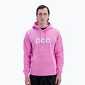 Mikina POC Hood thulite pink/hydrogen white