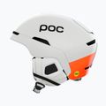 Lyžařská helma POC Obex MIPS hydrogen white/fluorescent orange 2