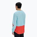 Pánské cyklistické tričko Longsleeve POC Motion Air Jersey lazurite blue/carnelian orange 2