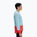 Pánské cyklistické tričko Longsleeve POC Motion Air Jersey lazurite blue/carnelian orange 3