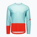 Pánské cyklistické tričko Longsleeve POC Motion Air Jersey lazurite blue/carnelian orange 5