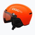 Dětská lyžařská helma POC POCito Obex Visor S2 Jr fluo orange/clarity pocito/partly sunny/lt orange 2