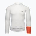 Pánské cyklistické tričko Longsleeve POC Cadence Jersey hydrogen white