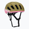Cyklistická helma POC Amidal olivine green matt/thulite pink matt