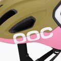 Cyklistická helma POC Amidal olivine green matt/thulite pink matt 7