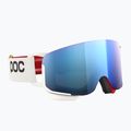 Lyžařské brýle POC Nexal Mid red/white/partly sunny blue