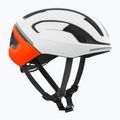 Cyklistická přilba  POC Omne Beacon MIPS hydrogen white/fluorescent orange matt