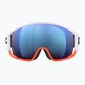 Lyžařské brýle POC Zonula Race hydrogen white/zink orange/partly blue 2