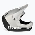 Cyklistická přilba POC Coron Air MIPS argentite silver/uranium black matt 3