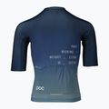 Pánský cyklistický dres POC Pristine Print gradient turmaline navy 6