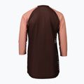 Dámský cyklistický dres POC MTB Pure 3/4 axinite brown/rock salt 8