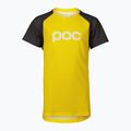 Dětský cyklistický dres POC Essential MTB aventurine yellow/sylvanite grey