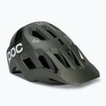 Cyklistická přilba POC Kortal Race MIPS epidote green/uranium black metallic/matt