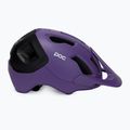 Cyklistická přilba POC Axion Race MIPS sapphire purple/uranium black metallic/matt 3