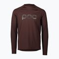 Pánské cyklistické oblečení s dlouhým rukávem POC Reform Enduro Jersey axinite brown 3