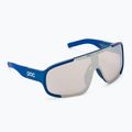 Brýle na kolo POC Aspire opal blue translucent/clarity trail silver
