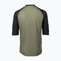 Pánský cyklistický dres POC MTB Pure 3/4 epidote green/uranium black 2
