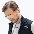 Brýle na kolo POC Elicit fluorescent orange translucent/clarity road gold 5