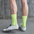 Cyklistické ponožky POC Fluo Sock Mid fluorescenční žlutá/zelená 8