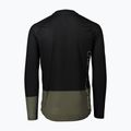 Pánské cyklistické oblečení s dlouhým rukávem POC MTB Pure uranium black/epidote green 2