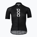 Dámský cyklistický dres POC Essential Road Logo uranium black