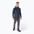 Pánská treková mikina Peak Performance Rider Zip Hood tmavě modrá G77244020 2