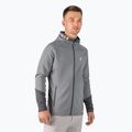 Pánská treková mikina Peak Performance Rider Zip Hood šedá G77244080