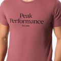 Pánské trekingové tričko Peak Performance Original Tee hnědé G77266240 4