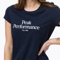 Dámské trekingové tričko Peak Performance Original Tee tmavě modré G77280020 4
