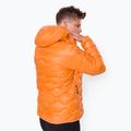Pánská péřová bunda Peak Performance Helium Down Hood oranžová G77243110 3