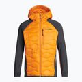 Pánská hybridní bunda Peak Performance Helium Down Hybrid Hood oranžová G77227100