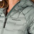 Dámská péřová bunda Peak Performance Argon Light Hood zelená G77254070 4