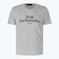 Pánské trekové tričko Peak Performance Original Tee šedé G77692090 3