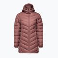 Dámská péřová bunda Peak Performance Frost Down Parka hnědá G77895060