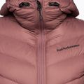 Dámská péřová bunda Peak Performance Frost Down Parka hnědá G77895060 4