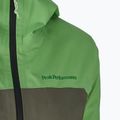 Dámská bunda do deště Peak Performance Trail Hipe Shell Peppermint/pine needle/vivid rain jacket 3