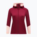 Dámská mikina Peak Performance Rider Essentials Zip Hood Vertical Zenith/Peach Fuzz