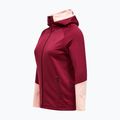 Dámská mikina Peak Performance Rider Essentials Zip Hood Vertical Zenith/Peach Fuzz 3