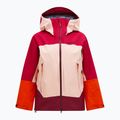 Dámská lyžařská bunda Peak Performance Visilight GTX C-Knit 3L tech burgundy/peach fuzz 7