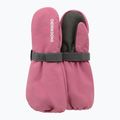 Dětské lyžařské rukavice Didriksons Biggles Mitten 8 heather pink