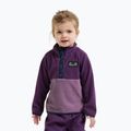 Dětská fleecová mikina Didriksons Monte 6 Half Button northern purple 3