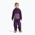 Dětská fleecová mikina Didriksons Monte 6 Half Button northern purple 4