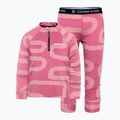 Dětská sada Didriksons Jadis Pr 5 path heather pink