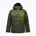 Pánská péřová bunda Peak Performance Helium Utility Down Hood Pine Needle/Mosswood 6