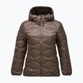 Dámská péřová bunda Peak Performance Helium Down Hood terrain tan 6