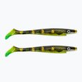 Strike Pro Pig Shad Jr gumová nástraha 2 ks černá/zelená TEV-SP172C-134
