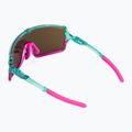 Sluneční brýle Tripoint 008 Lake Prespa X crystal neon turquoise/brown/pink multi 2