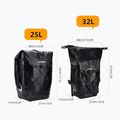 Cyklistické brašny na nosič Rockbros 30140022001 Bicycle Pannier Bag 2pcs black 3