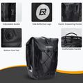 Cyklistické brašny na nosič Rockbros 30140022001 Bicycle Pannier Bag 2pcs black 4