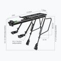 Nosič na kolo Rockbros 33210004001 Bike Rear Rack black 2